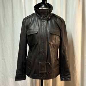 Danier Brown Leather Jacket